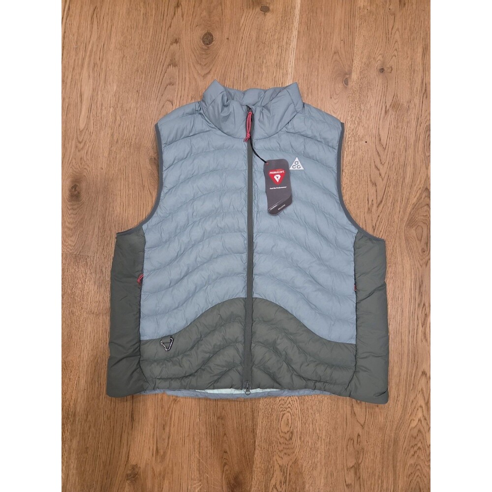 Nike HV0605-017 Men's Sz XL Green ACG Therma-Fit Lava Flow Primaloft Vest $220